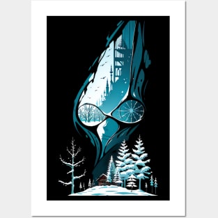 Tranquil Winter Wonderland - LD Posters and Art